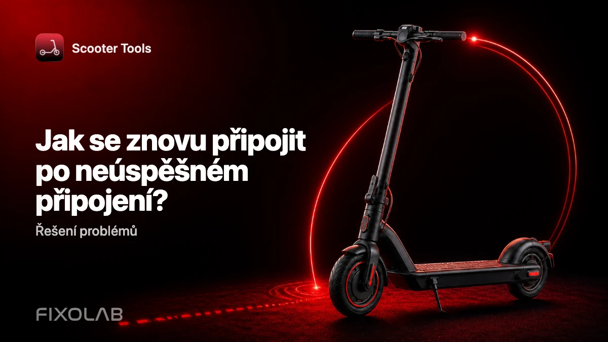 Opětovné připojení po neúspěšném pokusu: čistý postup skenování