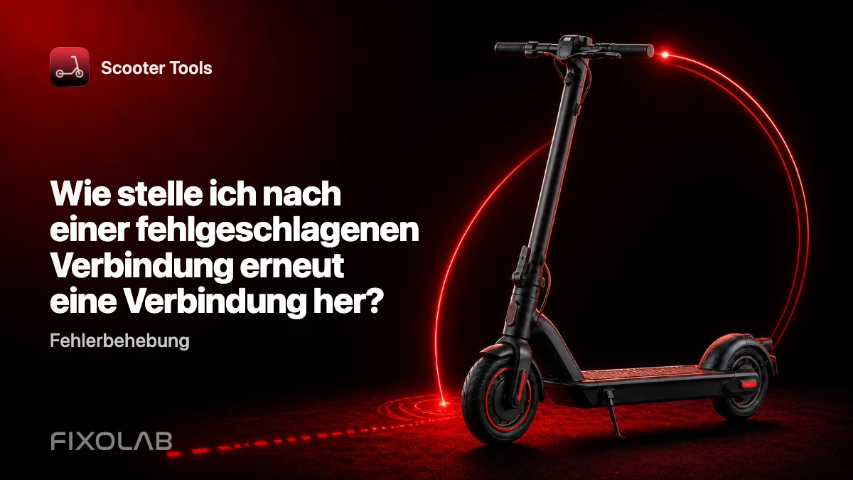 Erneut verbinden nach fehlgeschlagener Verbindung: ein sauberer Rescan-Ablauf