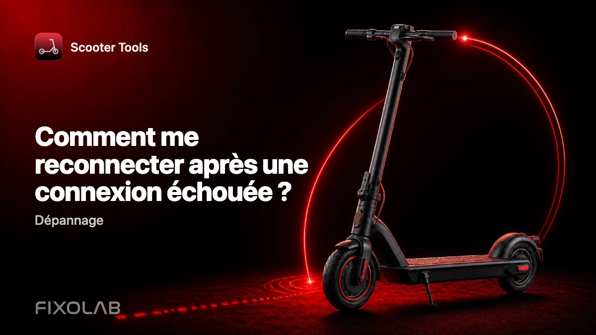 Se reconnecter après une connexion échouée : un flux de nouveau scan propre