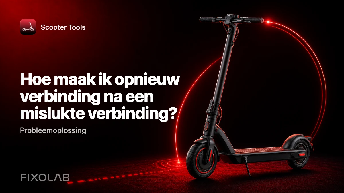 Opnieuw verbinden na een mislukte verbinding: een schone herscanflow