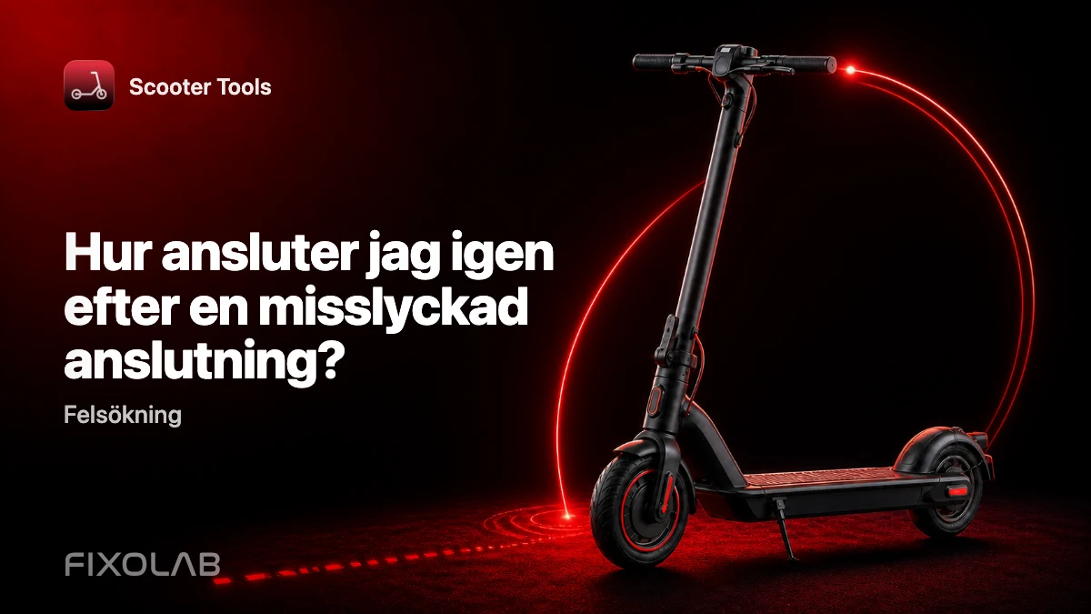 Återanslutning efter en misslyckad anslutning: ett rent omskanningsflöde