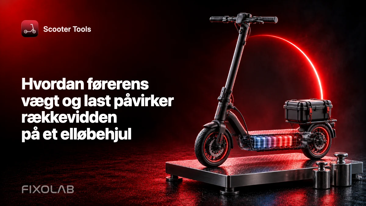 Hvordan førerens vægt og last påvirker rækkevidden på et elløbehjul Hvordan førerens vægt og last påvirker rækkevidden på et elløbehjul