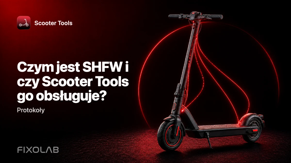 SHFW wyjaśnione: trzecia ścieżka oprogramowania dla użytkowników Scooter Tools