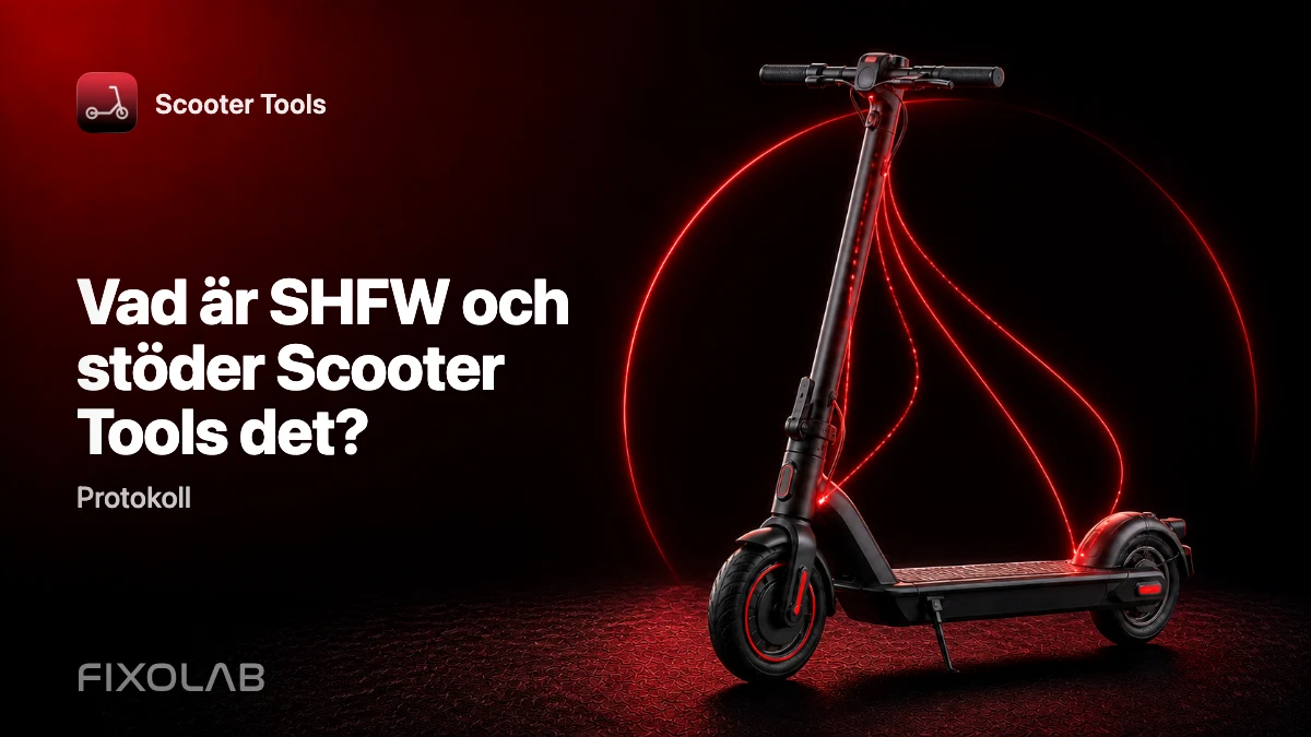 SHFW förklarat: en tredje firmwareväg för Scooter Tools-användare SHFW förklarat: en tredje firmwareväg för Scooter Tools-användare