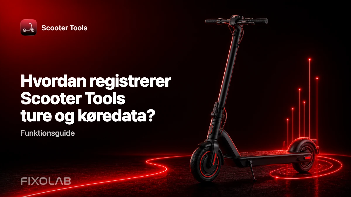 Registrering af ture og køredata uden cloud-styring af køretøjet