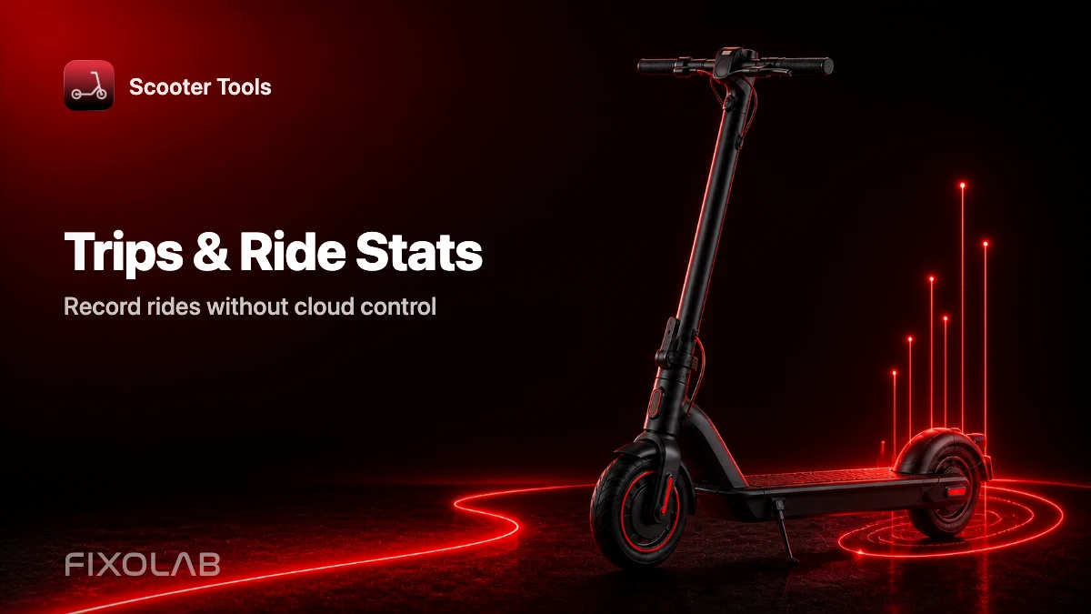 Recording Trips and Ride Stats Without Cloud Vehicle Control