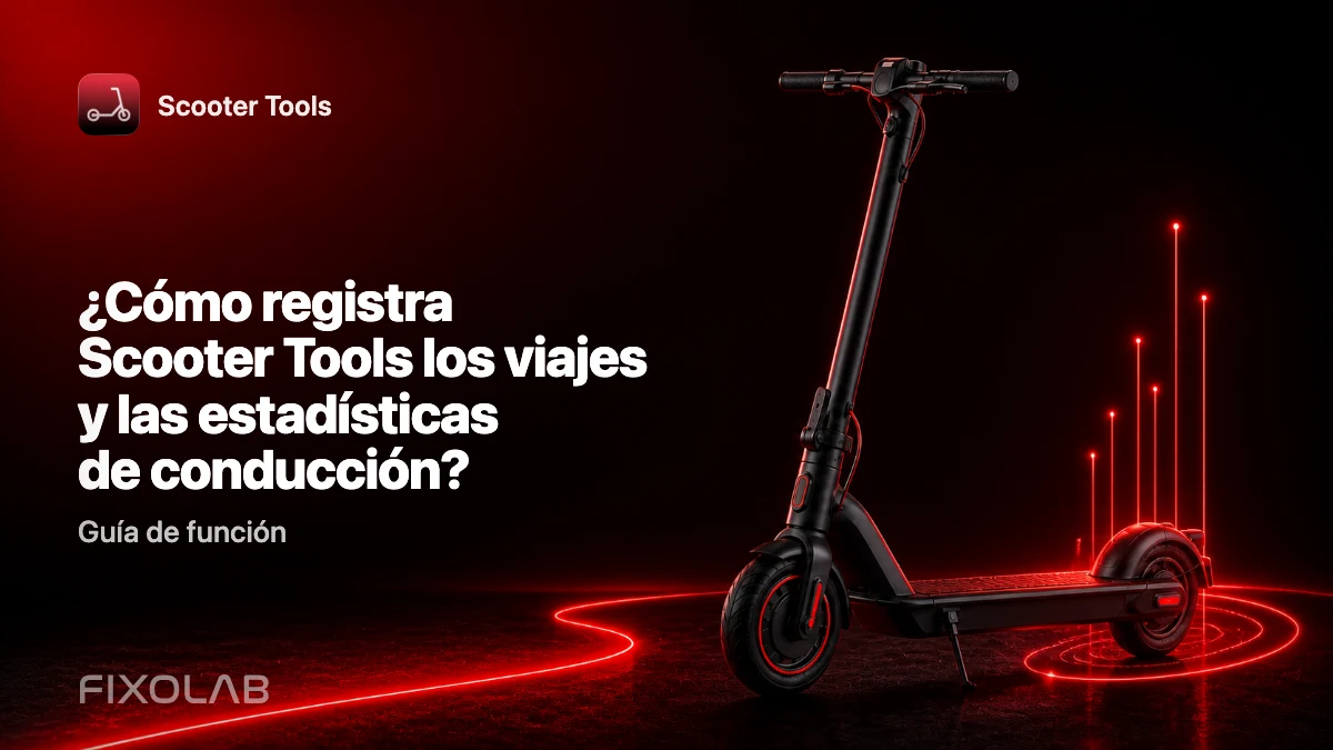 Registrar viajes y estadísticas de conducción sin control del vehículo en la nube