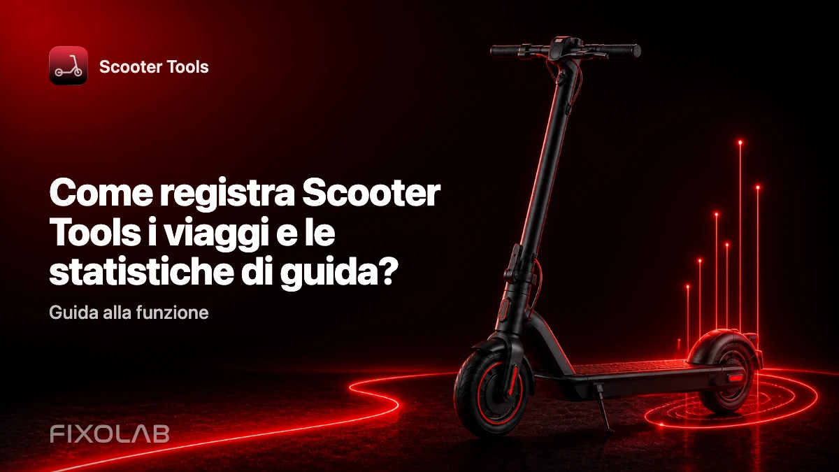 Registrare viaggi e statistiche di guida senza controllo cloud del veicolo