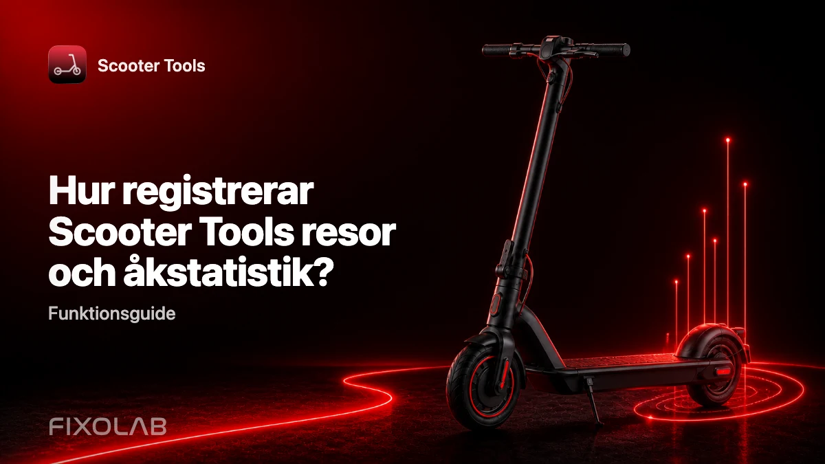 Registrering av resor och åkstatistik utan molnbaserad fordonsstyrning