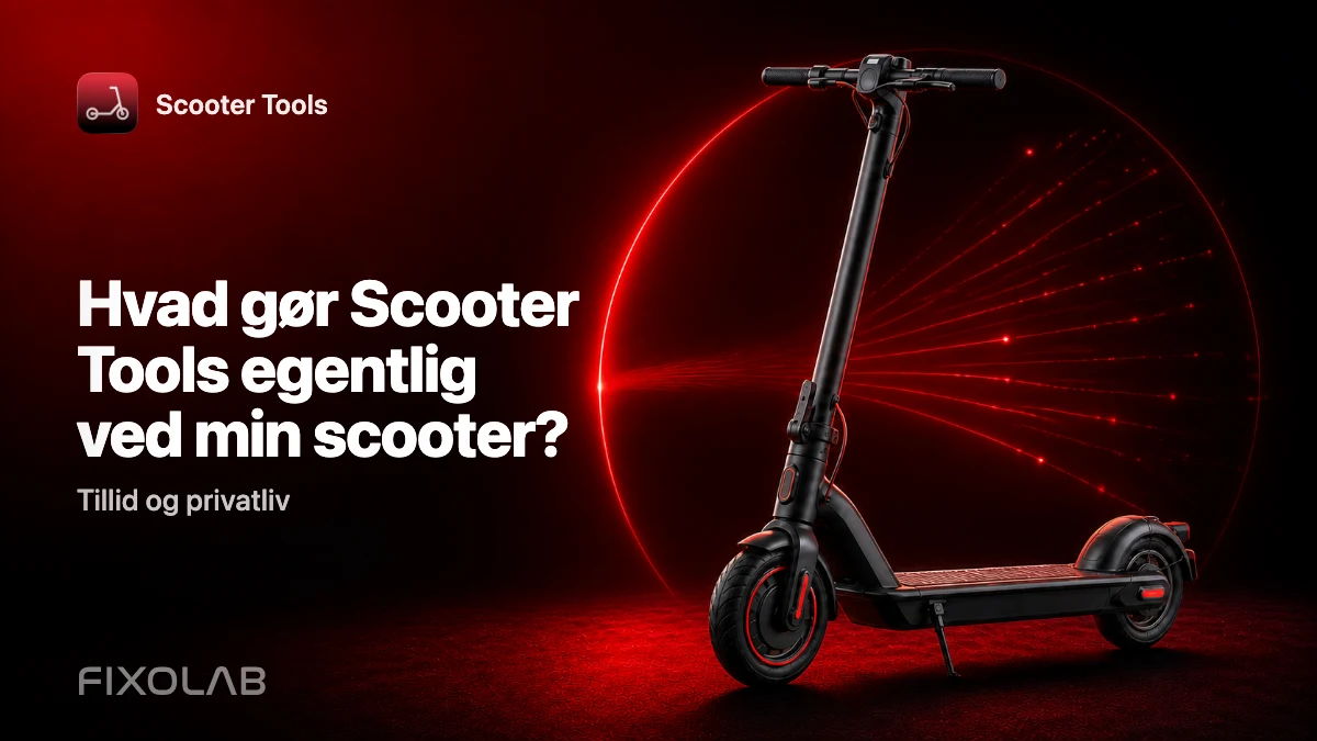 Hvad Scooter Tools gør (og ikke gør) ved din scooter