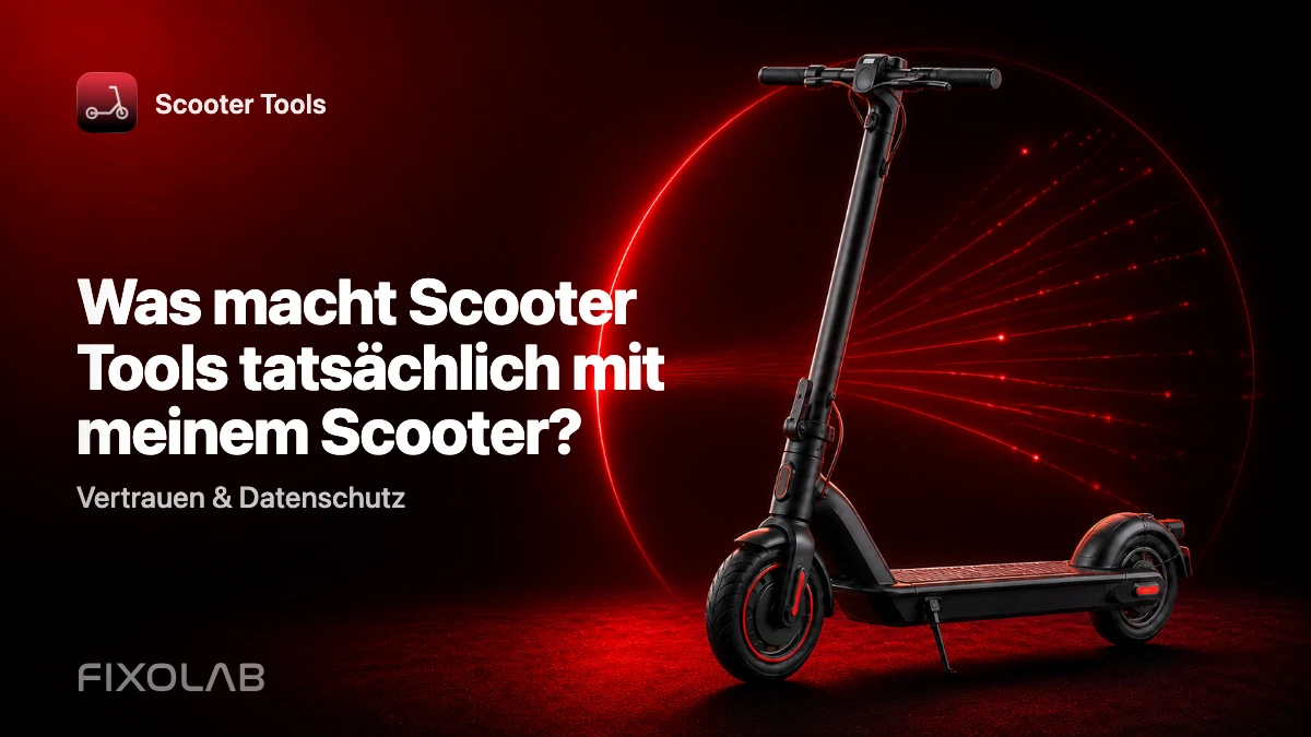 Was Scooter Tools mit deinem Scooter macht (und was nicht)