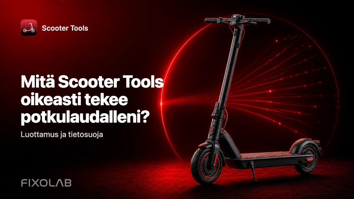 Mitä Scooter Tools tekee (ja ei tee) potkulaudallesi