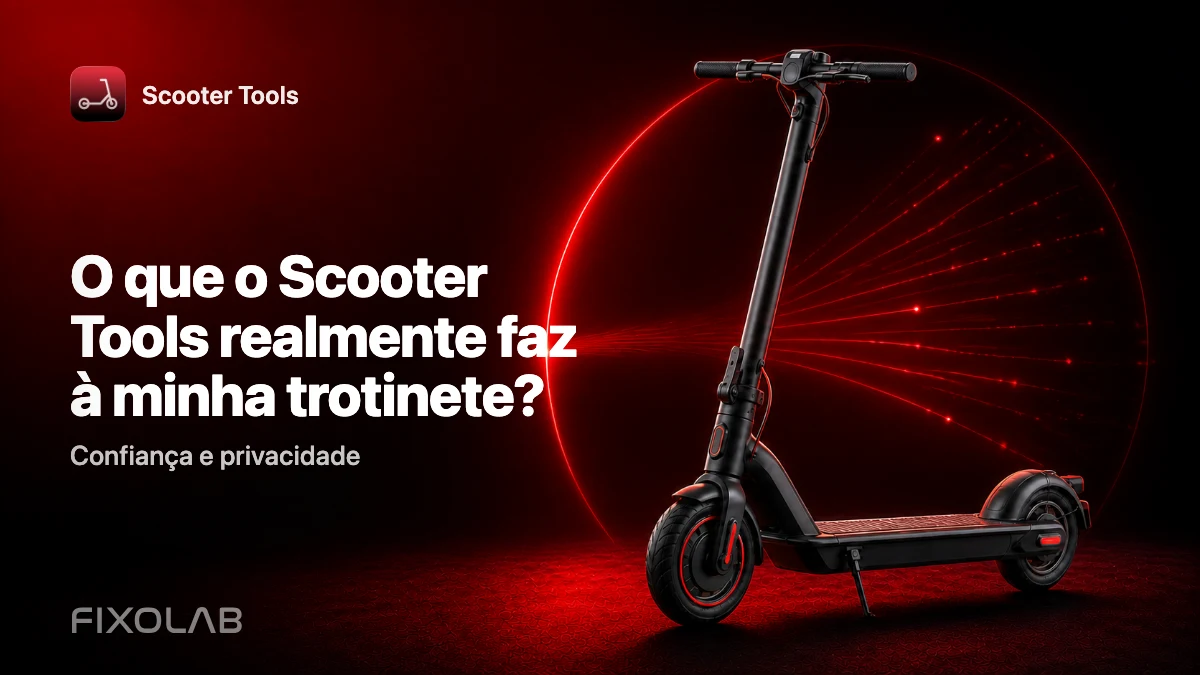O que a Scooter Tools faz (e não faz) à sua trotinete