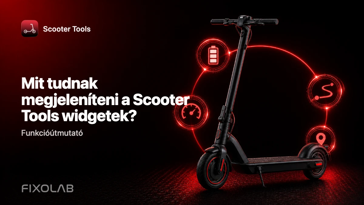 Kezdőképernyő- és zárolt képernyő-widgetek: rollered adatai egy pillantással