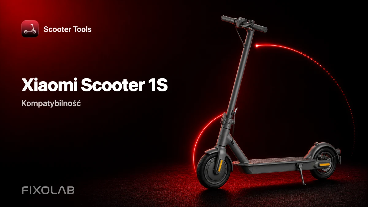 Xiaomi Mi Electric Scooter 1S: kompatybilność ze Scooter Tools