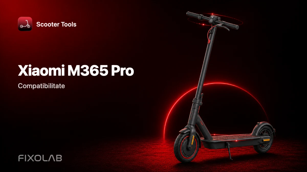 Xiaomi M365 Pro (versiunea China): compatibilitate cu Scooter Tools