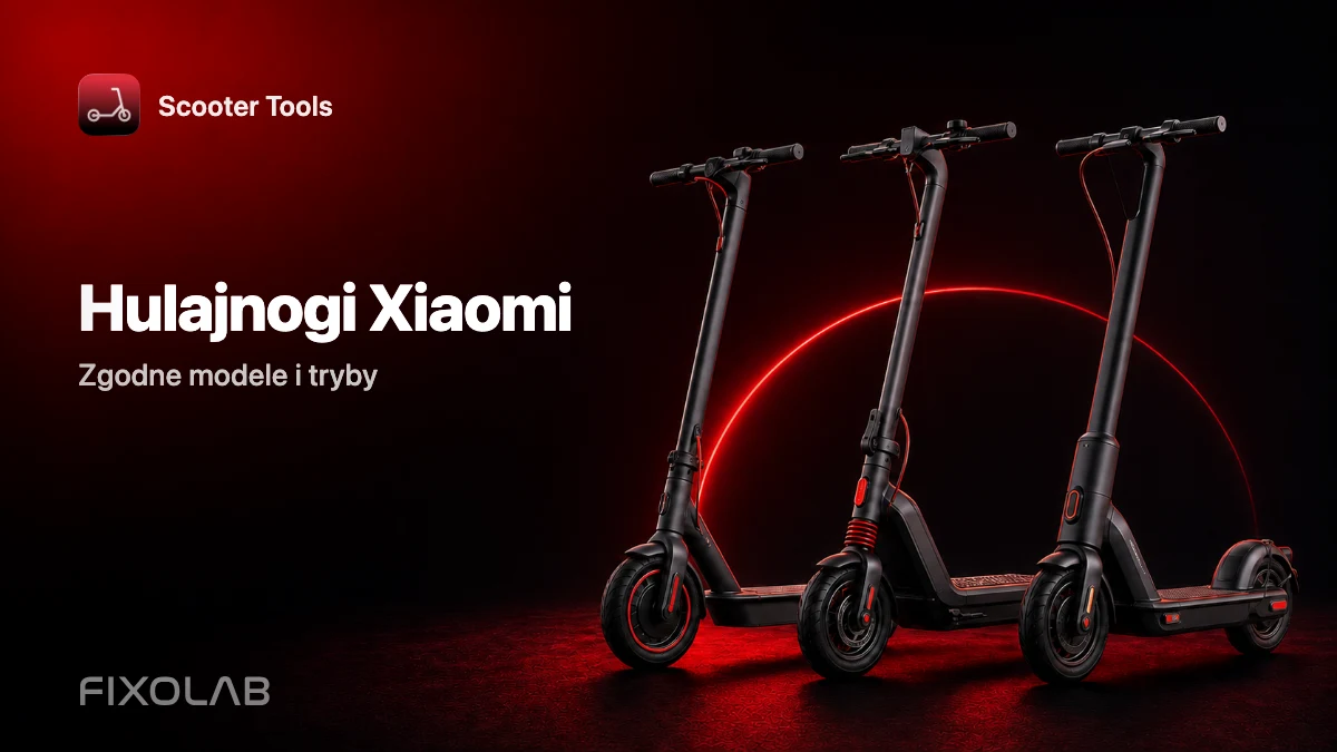 Hulajnogi Xiaomi kompatybilne ze Scooter Tools: modele i tryby