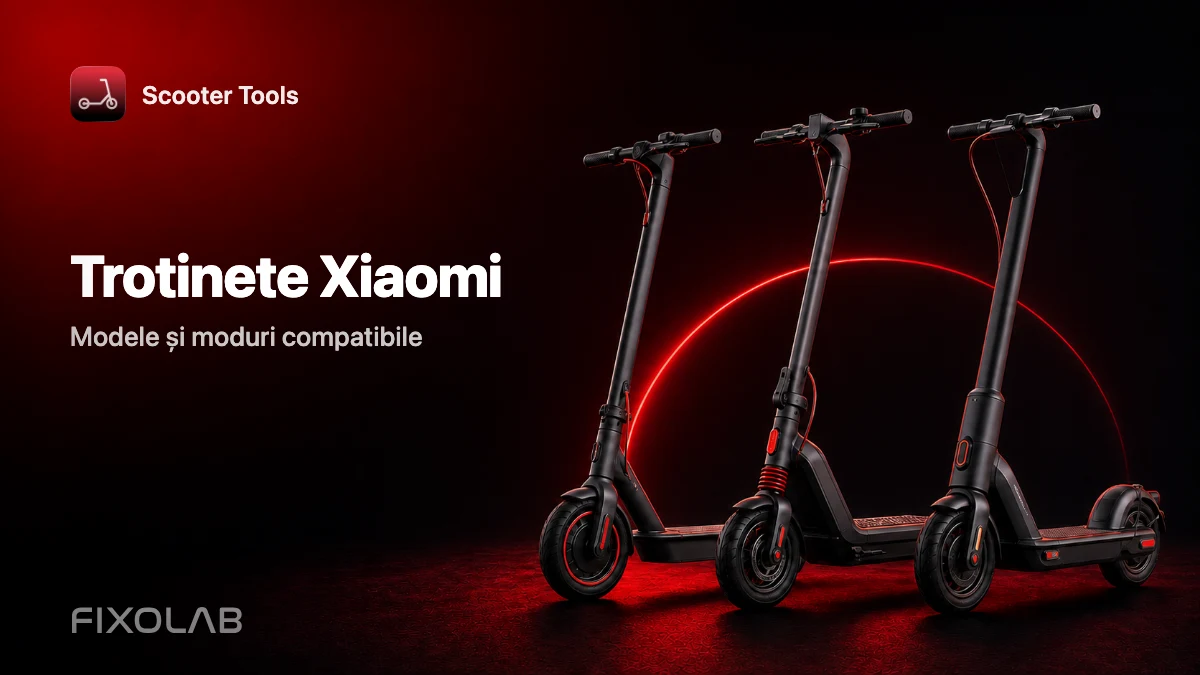 Trotinete Xiaomi compatibile cu Scooter Tools: modele și moduri Trotinete Xiaomi compatibile cu Scooter Tools: modele și moduri